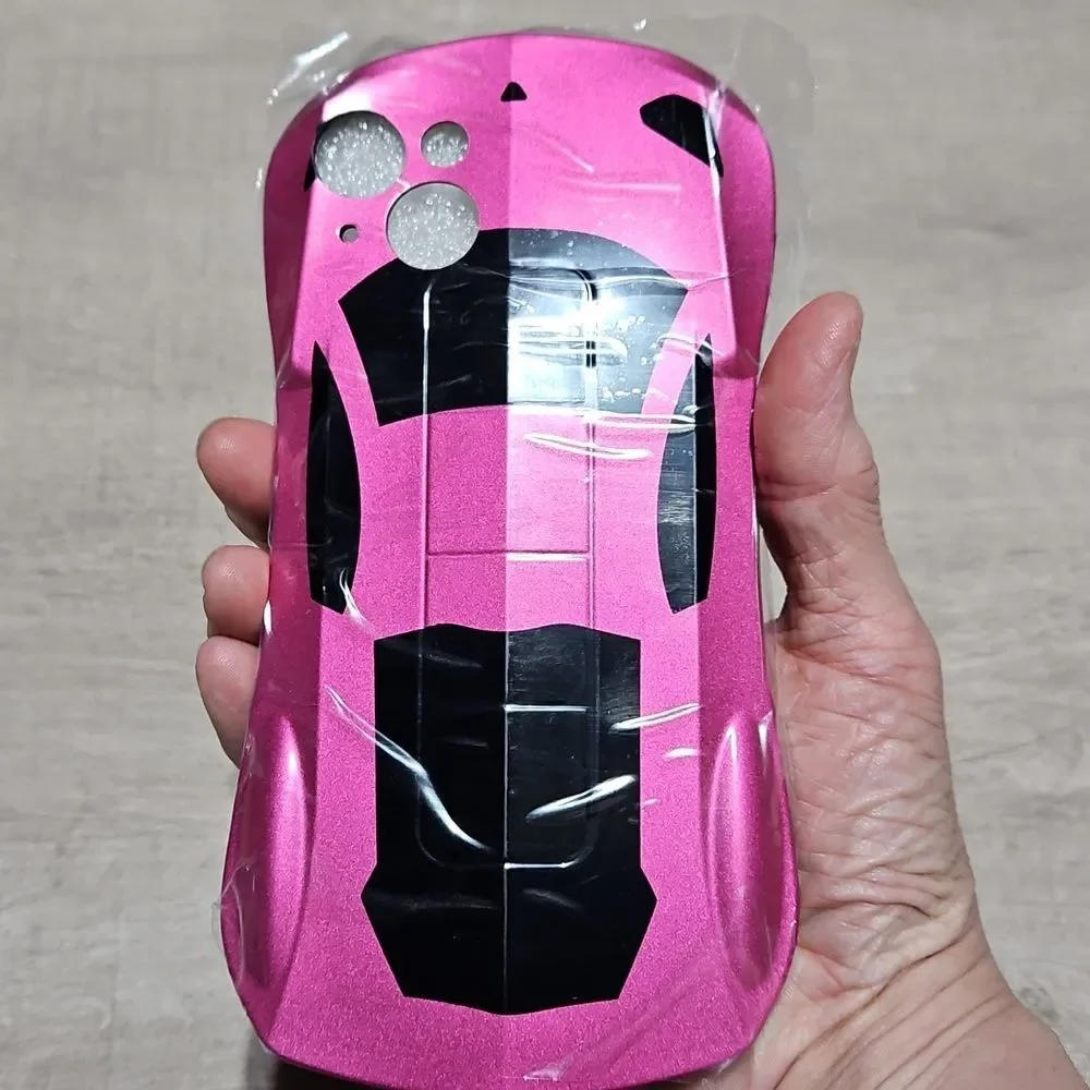 Pink 🎁 Car-Shaped IPhone Case